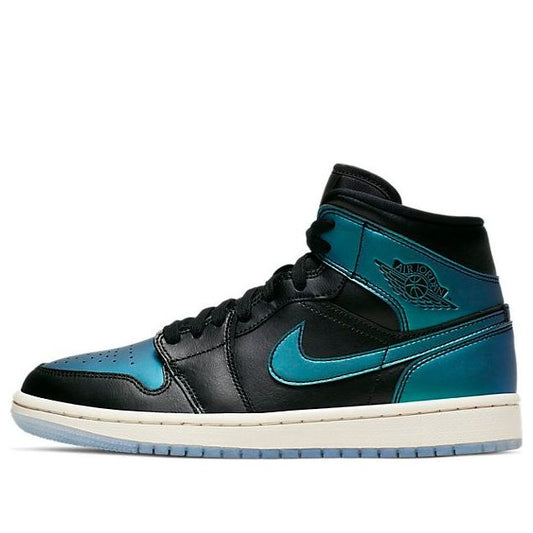 (WMNS) Air Jordan 1 Mid 'Metallic Turquoise'  BQ6472-009 Epoch-Defining Shoes