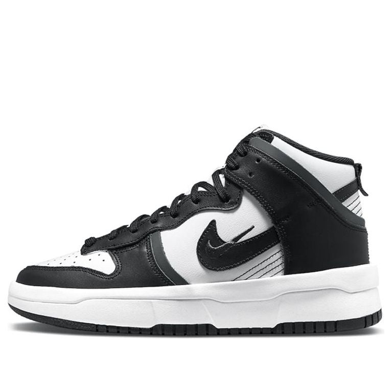 (WMNS) Nike Dunk High Up 'White Black'  DH3718-104 Vintage Sportswear