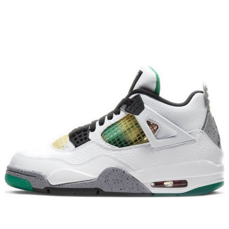 (WMNS) Air Jordan 4 Retro 'Rasta'  AQ9129-100 Classic Sneakers