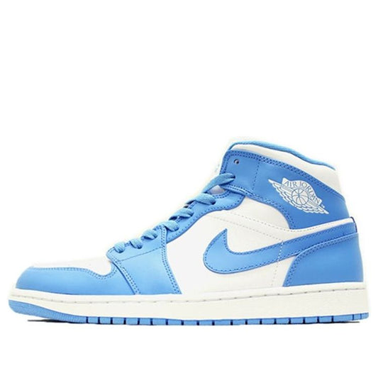 Air Jordan 1 Mid 'UNC'  554724-106 Antique Icons