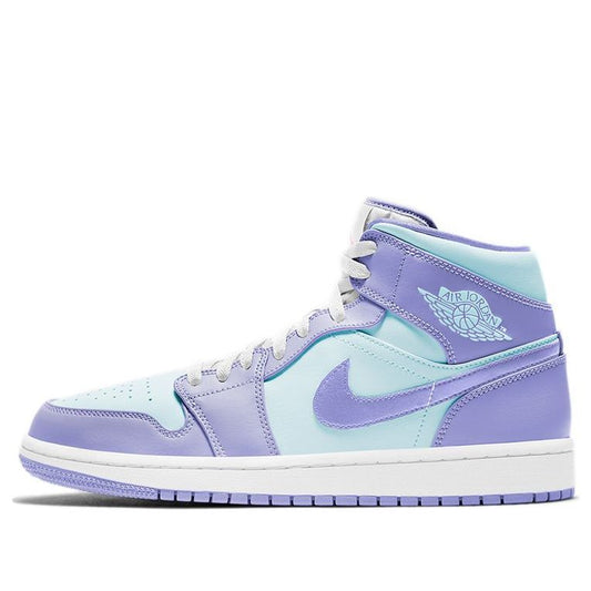 Air Jordan 1 Mid 'Purple Pulse'  554724-500 Vintage Sportswear