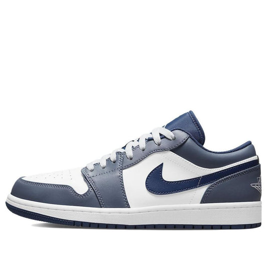 Air Jordan 1 Low 'Ashen Slate'  553558-414 Iconic Trainers