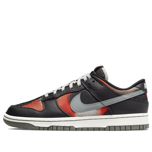 Nike Dunk Low 'Graffiti Pack - Black Red'  DM0108-001 Classic Sneakers