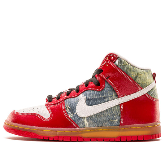 Nike Dunk High Premium SB 'Shoe Goo'  313171-012 Signature Shoe