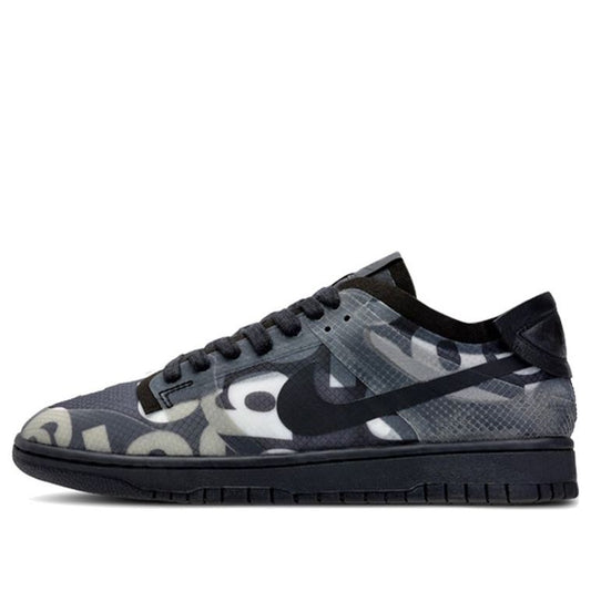 (WMNS) Nike Comme des Garons x Dunk Low 'Monogram Print'  CZ2675-001 Classic Sneakers