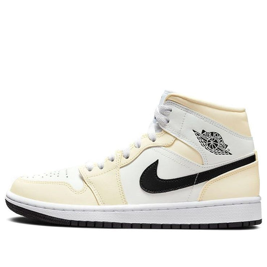 (WMNS) Air Jordan 1 Mid 'Coconut Milk'  BQ6472-121 Cultural Kicks