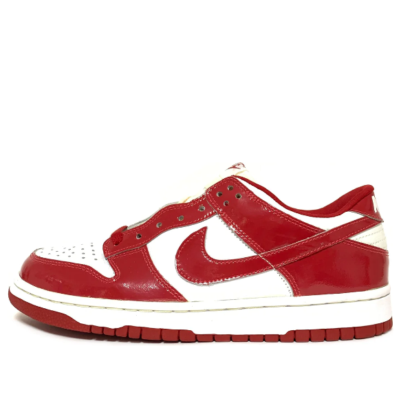 Nike Dunk Low 'White Varsity Red'  624052-161 Vintage Sportswear