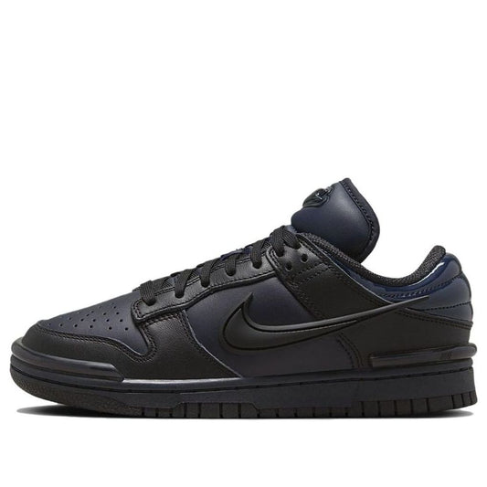 (WMNS) Nike Dunk Low Twist 'Dark Obsidian'  DZ2794-400 Signature Shoe