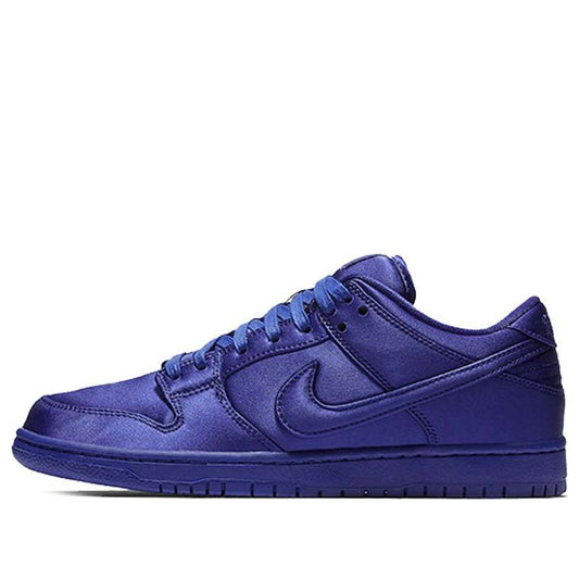 Nike x NBA SB Dunk Low 'Deep Royal Blue'  AR1577-446 Signature Shoe