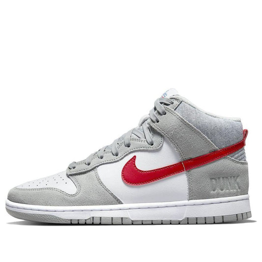 Nike Dunk High SE 'Athletic Club - Light Smoke Grey Gym Red'  DJ6152-001 Antique Icons