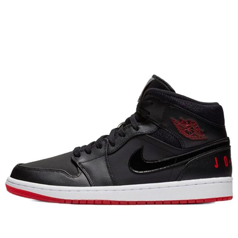 Air Jordan 1 Retro Mid 'Bred'  BQ6578-001 Epochal Sneaker