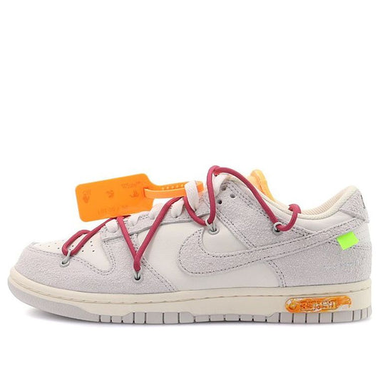 Nike Off-White x Dunk Low 'Lot 35 of 50'  DJ0950-114 Signature Shoe